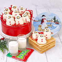 Product Snowman Cookie Tin Purchased by Reviewer