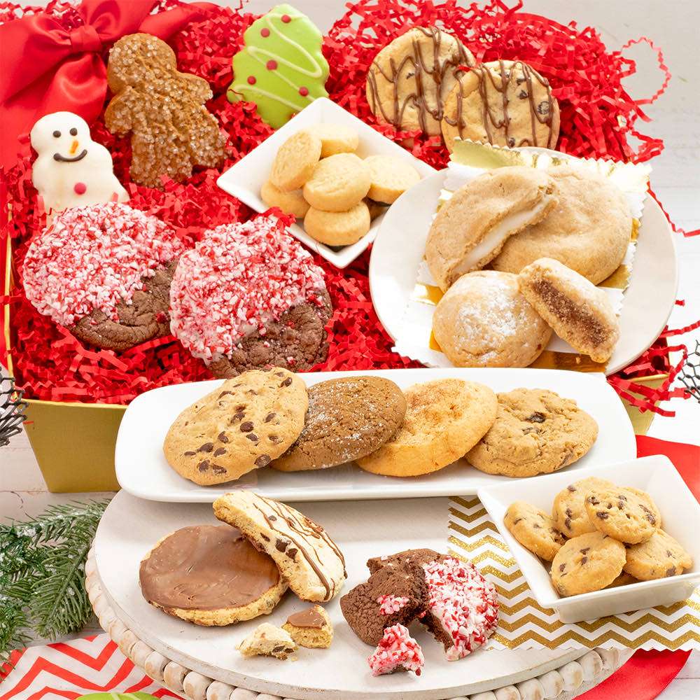 The Holiday Cookie Basket Close-up