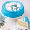 Wide View Image Aquarius Cake