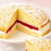 Zoomed in Image of Victoria Sponge Cake