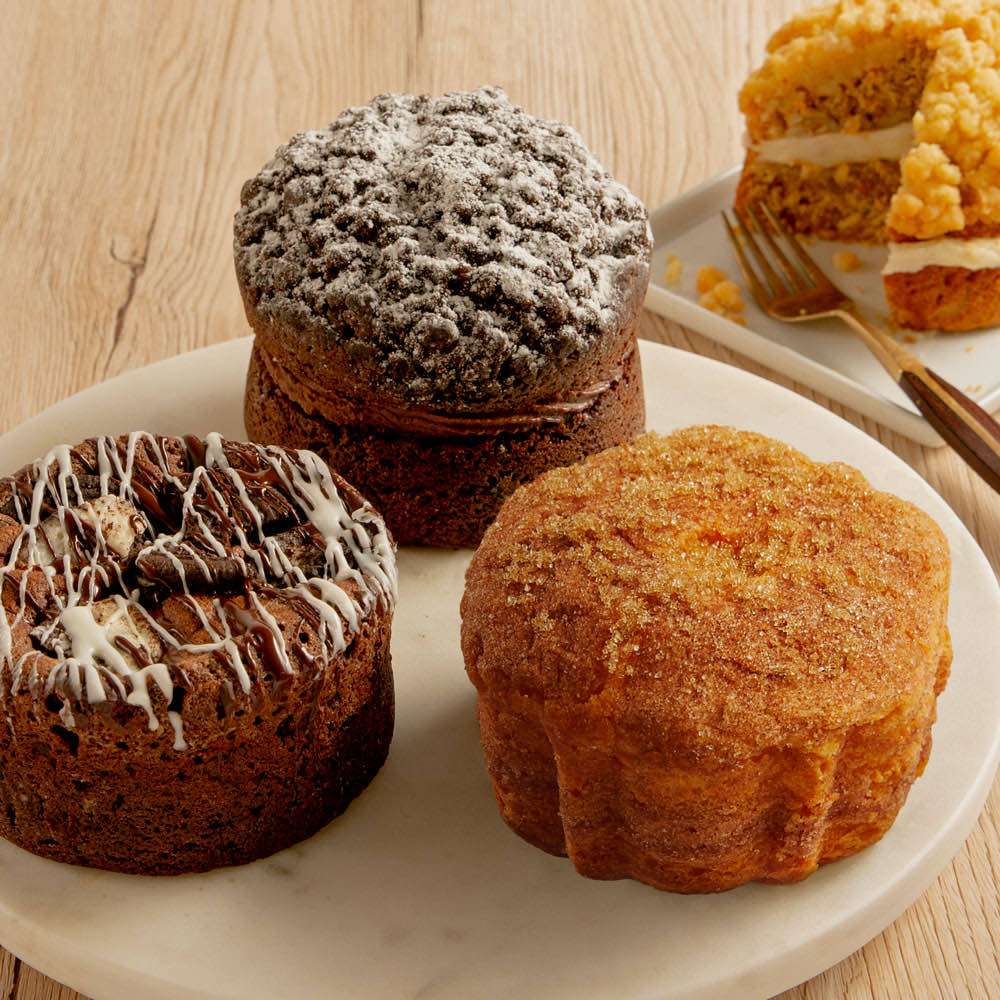 Classic Cake Sampler Close-up