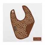 Giraffe Print Baby Bib