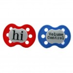 Red and Blue Pacifiers